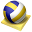 Beach Volley Icon 32x32 png